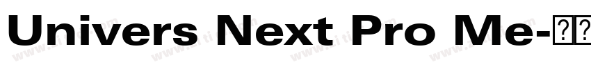 Univers Next Pro Me字体转换 Univers Next Pro Me字体转换